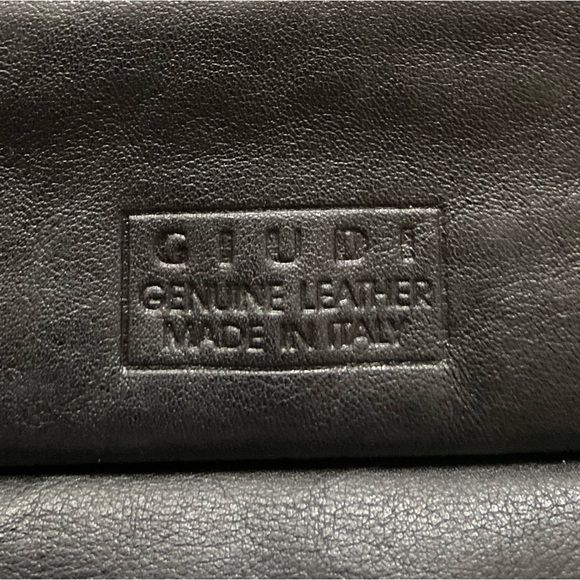 Giudi Italian Leather Brown Crossbody Shoulder Bag, leather  bag, vintage bag - Picture 7 of 14